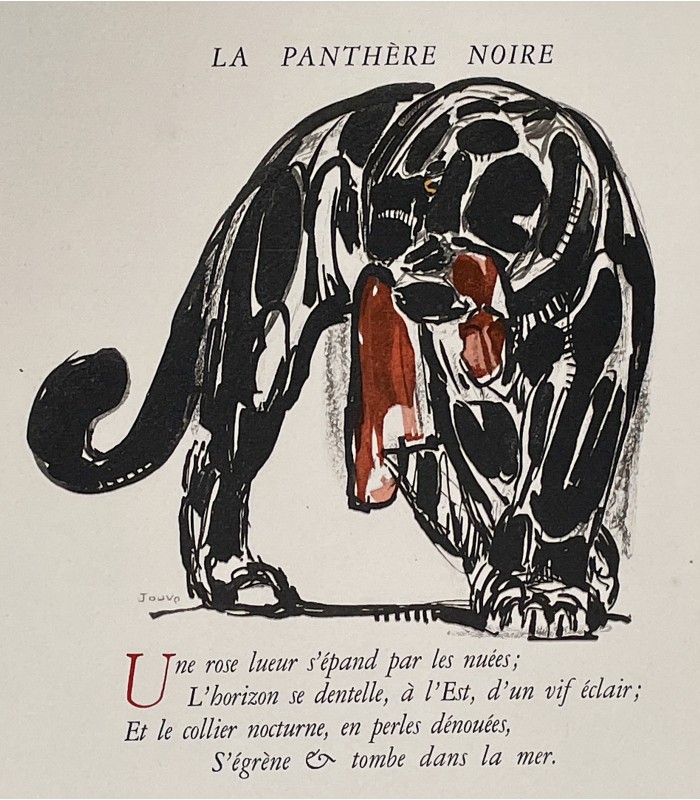 [JOUVE (Paul)] MAUCLAIR (Camille). Paul Jouve. Etude. Portrait par Laure Albin Guillot. Edition originale.