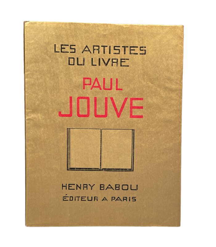 [JOUVE (Paul)] MAUCLAIR (Camille). Paul Jouve. Etude. Portrait par Laure Albin Guillot. Edition originale.