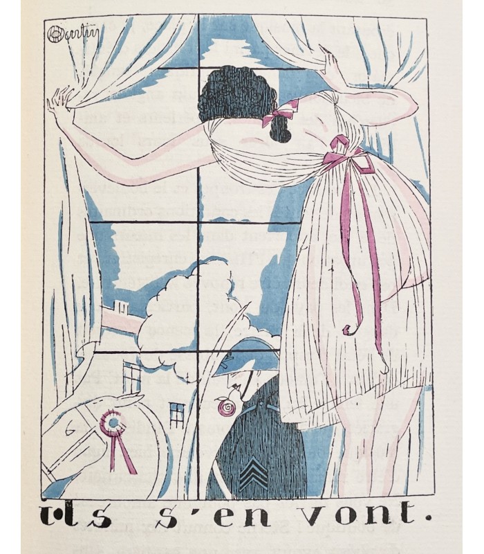 ASTRUC (Marcel). Mon cheval, mes amis et mon amie. Dessins de Charles Martin. Reliure de Mercher.