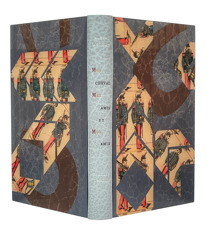 ASTRUC (Marcel). Mon cheval, mes amis et mon amie. Dessins de Charles Martin. Reliure de Mercher.