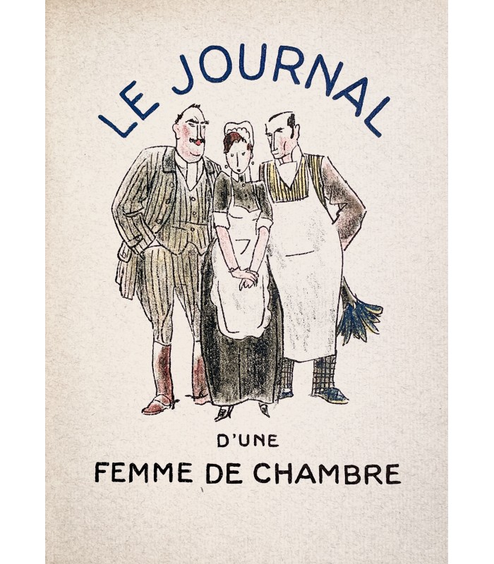 MIRBEAU (Octave). Le Journal d'une femme de chambre. Illustrations par Ch.-A. Edelmann.