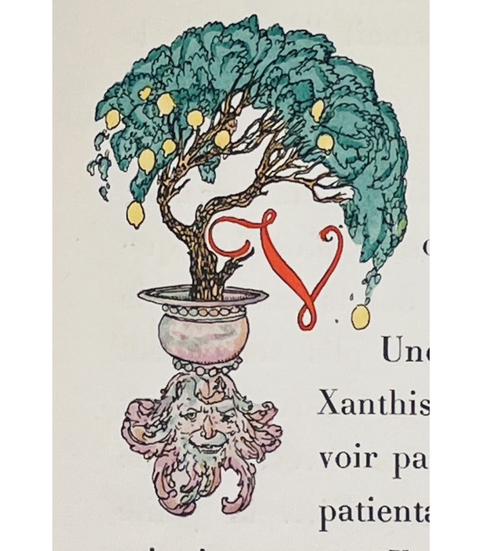 SAMAIN (Albert). Xanthis ou la Vitrine sentimentale. Illustrations en couleurs de Gustave Adolphe Mossa.