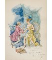 SAMAIN (Albert). Xanthis ou la Vitrine sentimentale. Illustrations en couleurs de Gustave Adolphe Mossa.