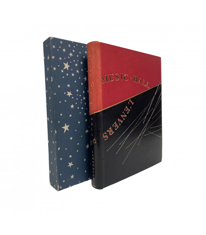 COLETTE. L'Envers du music-hall. Edition originale, illustrée par Laboureur. Reliure d'Alix.
