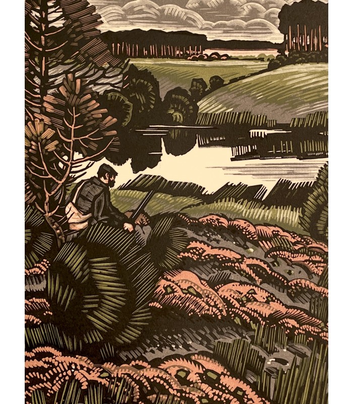 GENEVOIX (Maurice). Raboliot. Illustrations par Louis-Joseph Soulas. Reliure par Guidée.