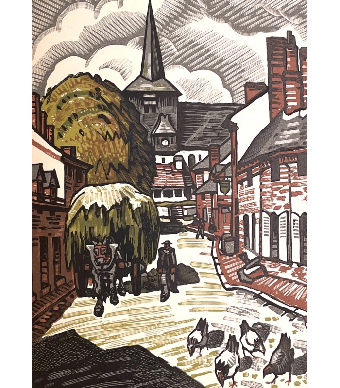 GENEVOIX (Maurice). Raboliot. Illustrations par Louis-Joseph Soulas. Reliure par Guidée.