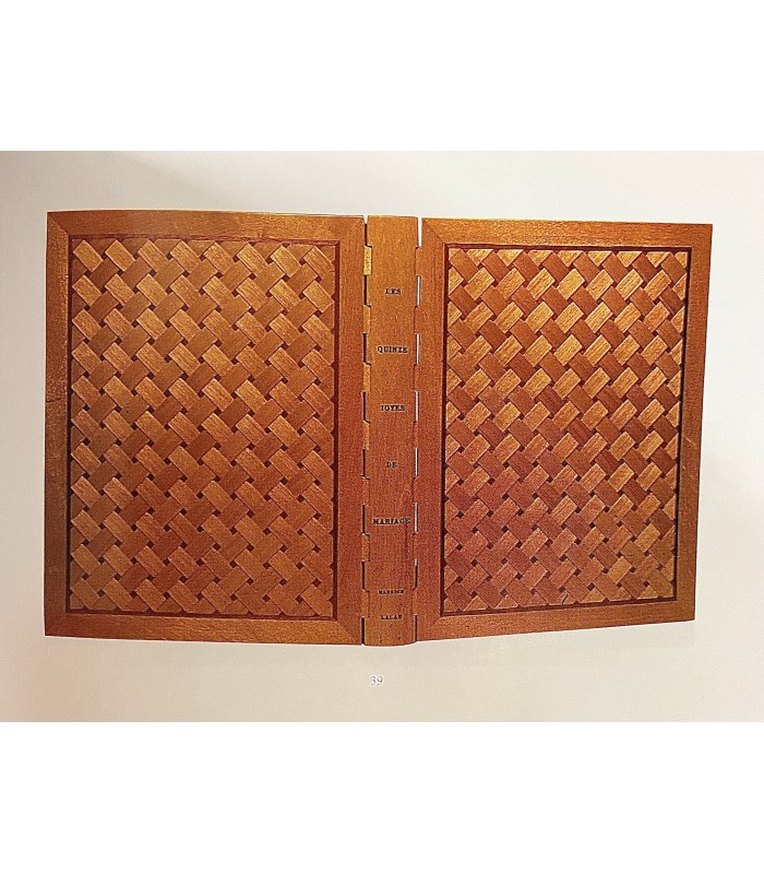 TARAL (Alain). Relieur marqueteur. Catalogue de l'exposition qui s'est tenue à la Librairie Blaizot en novembre 1998.