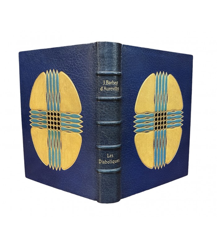 BARBEY D'AUREVILLY (Jules). Les Diaboliques. Les Six premières. Eaux-fortes de Serge Ivanoff. Reliure de René Kieffer.
