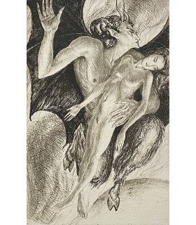 BARBEY D'AUREVILLY (Jules). Les Diaboliques. Les Six premières. Eaux-fortes de Serge Ivanoff. Reliure de René Kieffer.