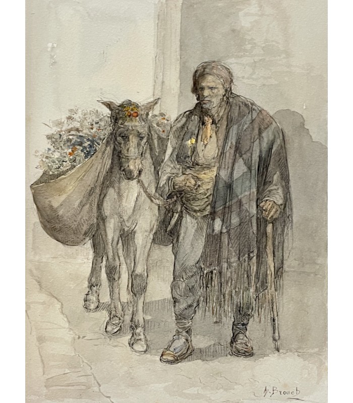 BARRES (Maurice). Gréco ou le Secret de Tolède. Eaux-fortes originales d'Auguste Brouet. Reliure de Trinckvel.