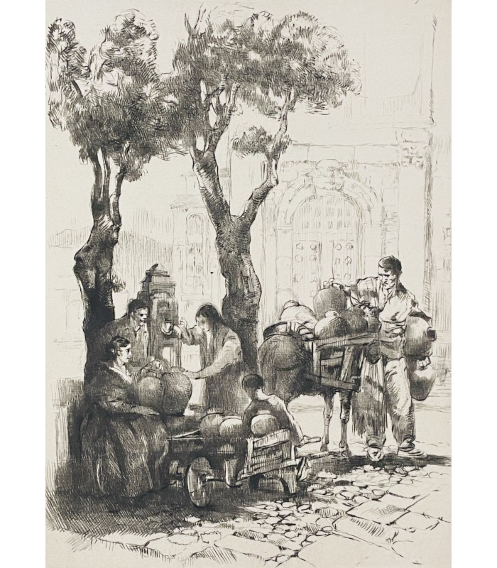 BARRES (Maurice). Gréco ou le Secret de Tolède. Eaux-fortes originales d'Auguste Brouet. Reliure de Trinckvel.