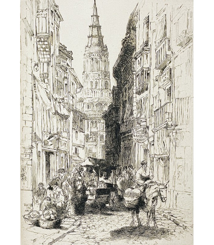 BARRES (Maurice). Gréco ou le Secret de Tolède. Eaux-fortes originales d'Auguste Brouet. Reliure de Trinckvel.