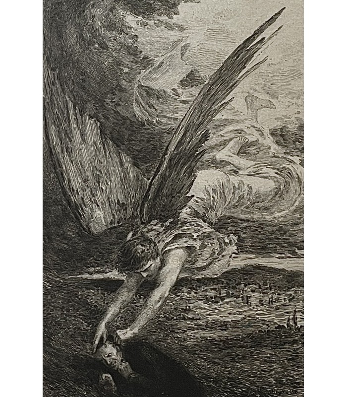 BAUDELAIRE (Charles). Les Fleurs du mal. Compositions par Georges Rochegrosse. Reliure de l'atelier Devauchelle.