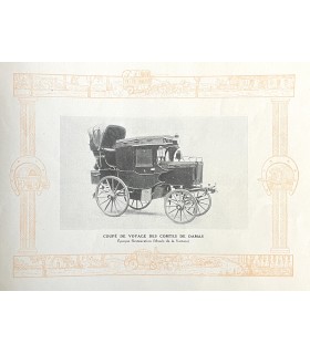 [AUTOMOBILE] Equipages et voitures. Album contenant des documents depuis le char Elamite jusqu'à l'omnibus parisien.