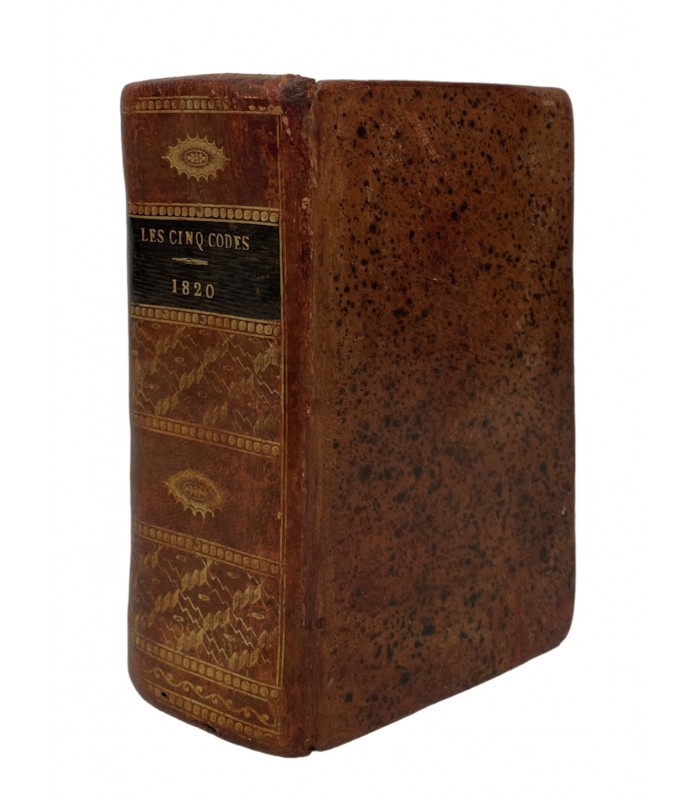 [CODES] Edition de 1820, réunissant le Code de procédure civile, le Code d'instruction criminelle et le Code pénal...