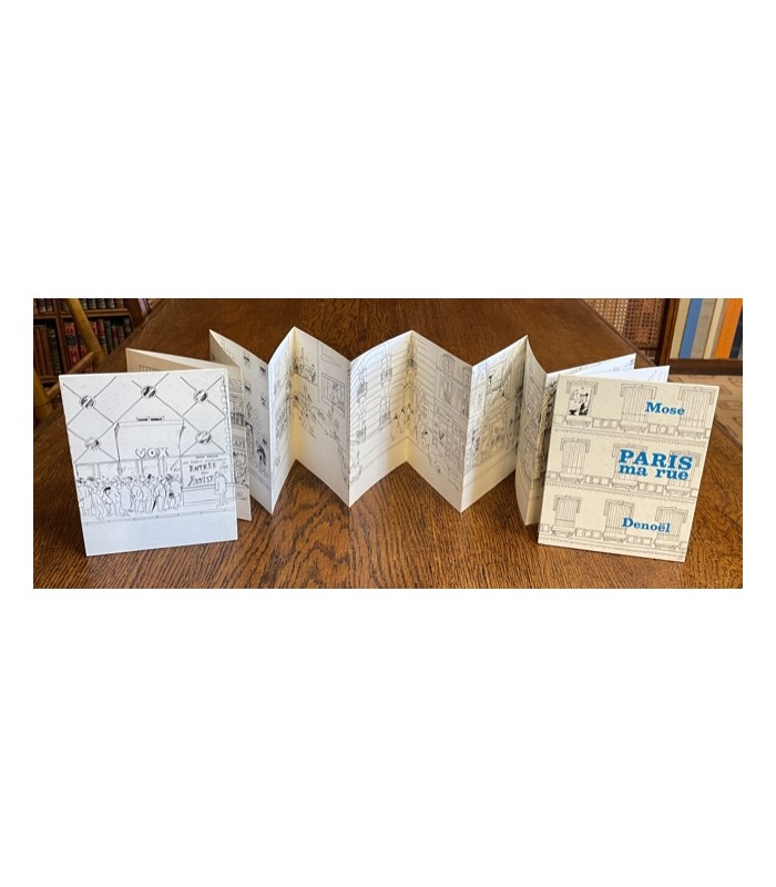 MOSE (Moïse Depond, dit) Paris, ma rue.