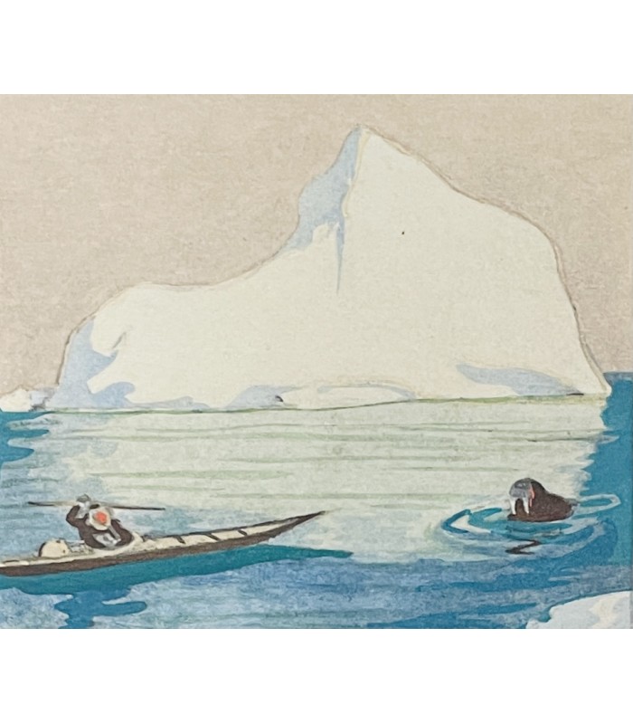 ROUQUETTE (Louis-Frédéric). Le Grand Silence blanc (Roman vécu d'Alaska). Illustré par Clarence Gagnon.