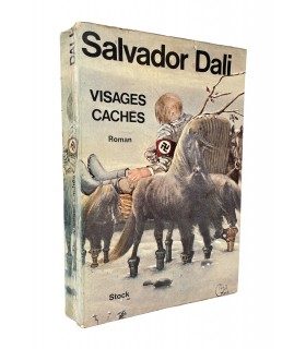 DALI (Salvador). Visages cachés. Roman. Edition originale française du seul roman écrit par Salvador Dali.