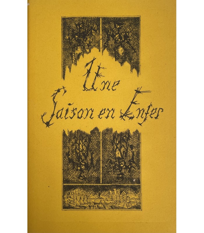 RIMBAUD (Arthur). Une saison en enfer. Eaux-fortes de Lucien Coutaud. Reliure de Renée Haas.