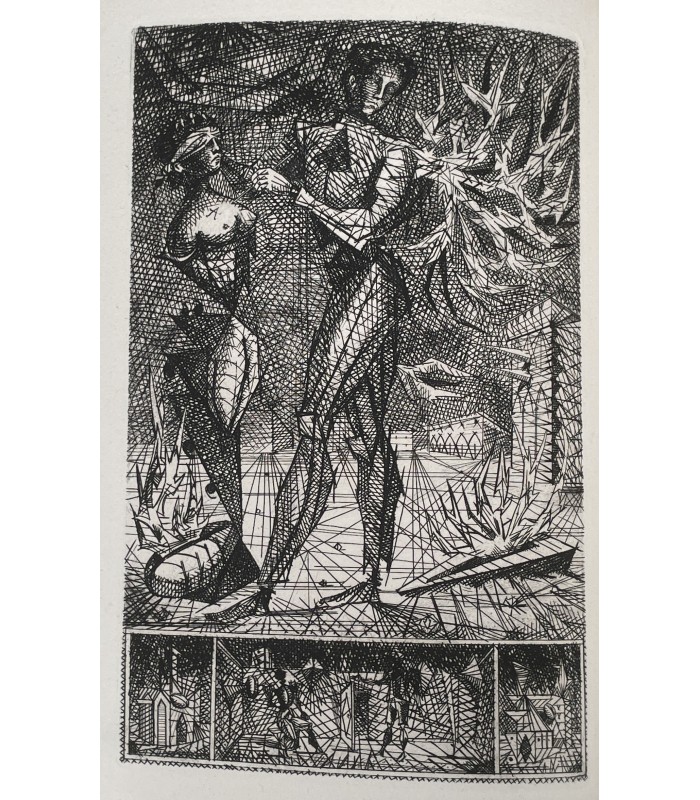 RIMBAUD (Arthur). Une saison en enfer. Eaux-fortes de Lucien Coutaud. Reliure de Renée Haas.