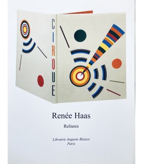 [HAAS (Renée)] Reliures. Présentation par Henri Loyrette. Catalogue d'exposition qui a eu du 15 janvier au 7 février 1998.