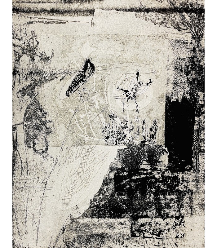 SOLIER (René de). Contre terre. Eaux-fortes originales de Germaine Richier.