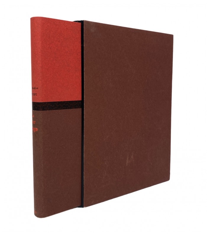 LESORT (Paul-André). Le Fer rouge. Edition originale. Reliure de Claude Honnelaître.