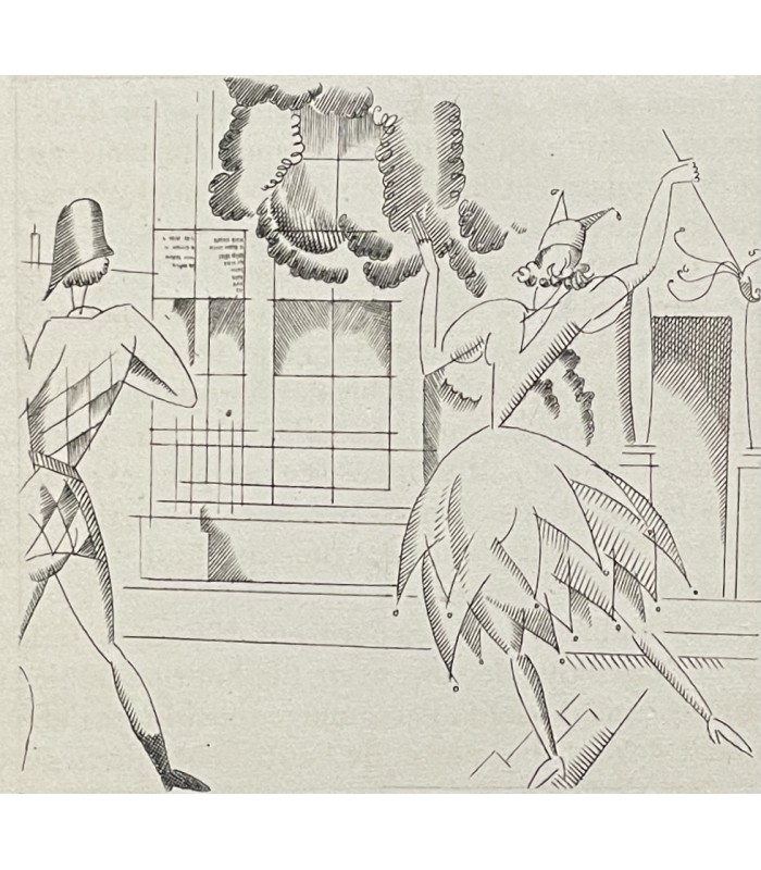 LARBAUD (Valery). Beauté, mon beau souci... Roman. Illustrations de J. E. Laboureur. Reliure de Germaine Schroeder.