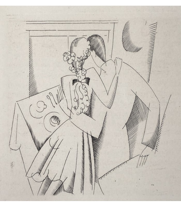 LARBAUD (Valery). Beauté, mon beau souci... Roman. Illustrations de J. E. Laboureur. Reliure de Germaine Schroeder.