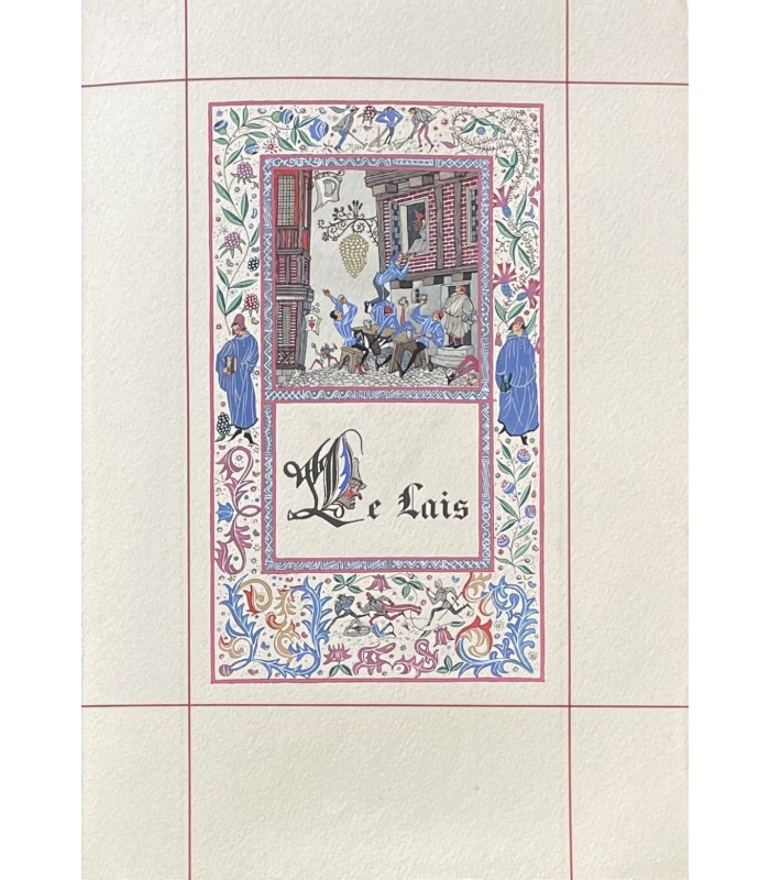 VILLON (François).  Le Grand Testament et le petit, son codicille et ses ballades. Enluminés par Henri Lemarié.