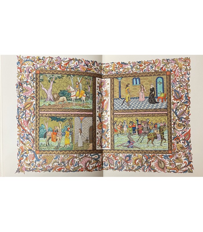 CHRETIEN DE TROYES. Le Chevalier au lion. Illustrations d'André Hubert.