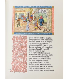 CHRETIEN DE TROYES. Le Chevalier au lion. Illustrations d'André Hubert.