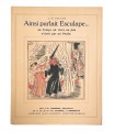 EYLAUD (J.M.). Ainsi parlait Esculape… Au temps où vivre en joie n’était pas un Péché. Edition originale.