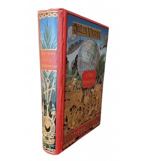 VERNE (Jules). L'Ile mystérieuse. Illustrée de 154 dessins par Férat.