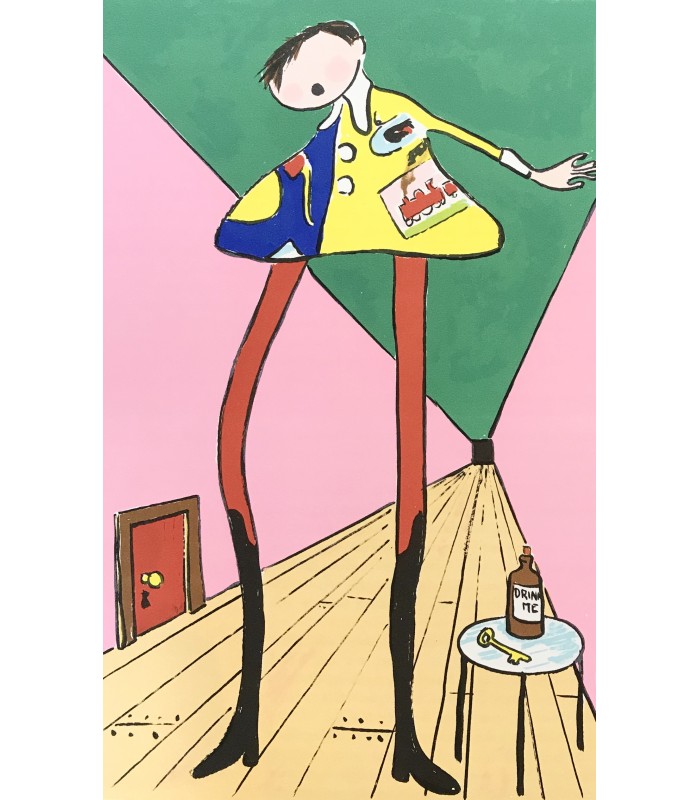 CARROLL (Lewis). Alice in Wonderland. Illustrations de Martin Bradley.