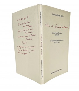 CELINE (L.-F.). Chère et géniale libraire. Lettres à Denise Thomassen.