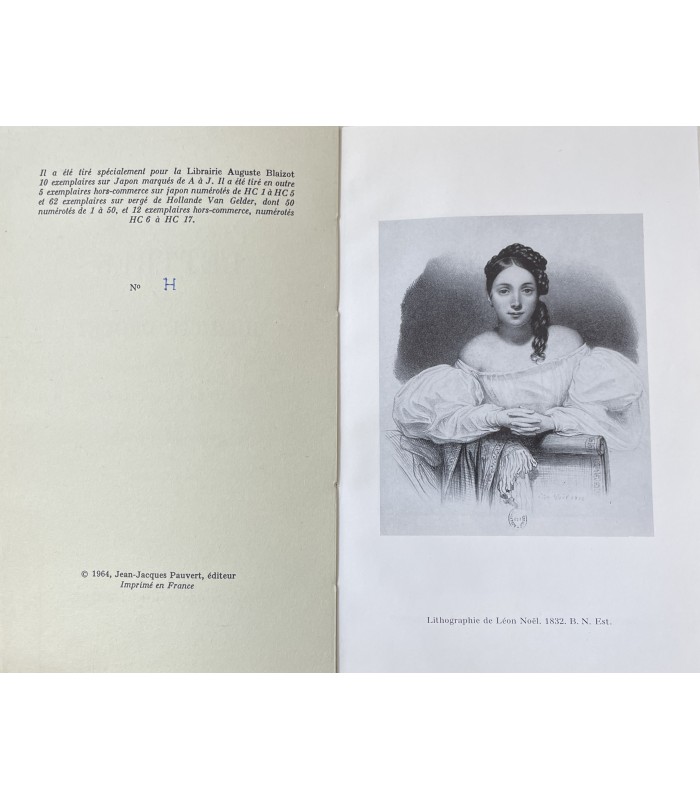 HUGO (Victor). Lettres à Juliette Drouet.