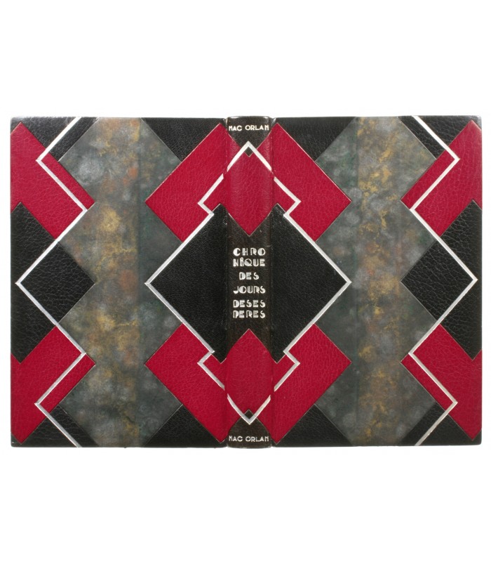 MAC ORLAN (Pierre). Chronique des jours désespérés. Edition originale. Lithographies d’Henry Mirande. Reliure de Paul Bonet.