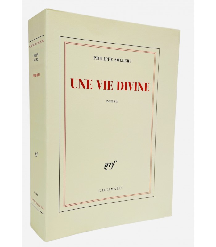 SOLLERS (Philippe). Une vie divine. Roman.