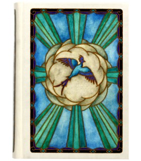 MAETERLINCK (Maurice). L'Oiseau bleu. Féerie. Aquarelles originales de Georges Lepape. Reliure décorée par Georges Beaudin.