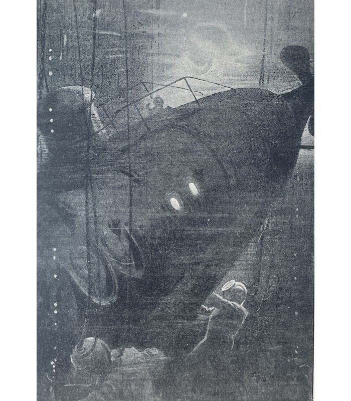 [CARTONNAGE POLYCHROME] MOTTA (Luigi). L'Eau tournoyante. Illustrations de G. Amato.