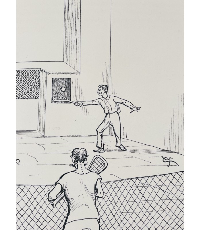 CRAFTY (Victor Géruzez, dit). Paris sportif. Anciens et nouveaux sports. Illustrations par Crafty.