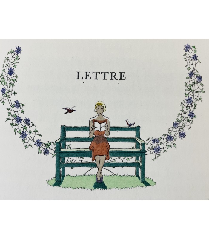 GERALDY (Paul). Toi et moi. Première édition de ce livre illustré par André-E. Marty. Bradel vélin orné