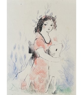 JOUHANDEAU (Marcel). Petit Bestiaire, avec huit eaux-fortes en couleurs de Marie Laurencin.