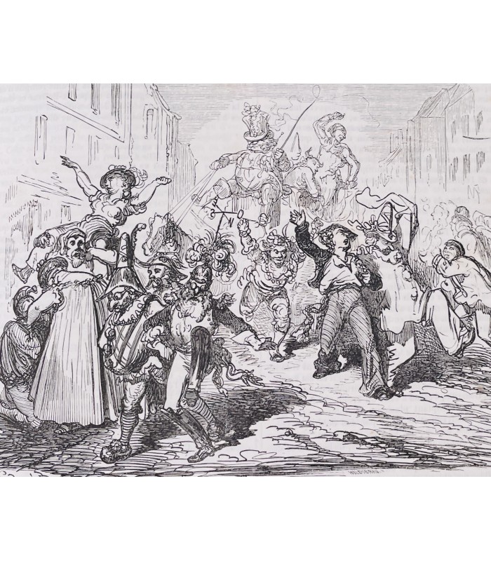 LA BEDOLLIERE (Emile de). Le Nouveau Paris. Histoire de ses vingt arrondissements. Illustrations de Gustave Doré.