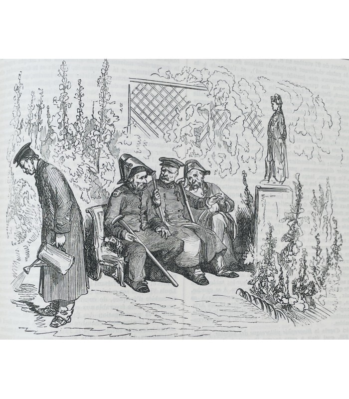 LA BEDOLLIERE (Emile de). Le Nouveau Paris. Histoire de ses vingt arrondissements. Illustrations de Gustave Doré.