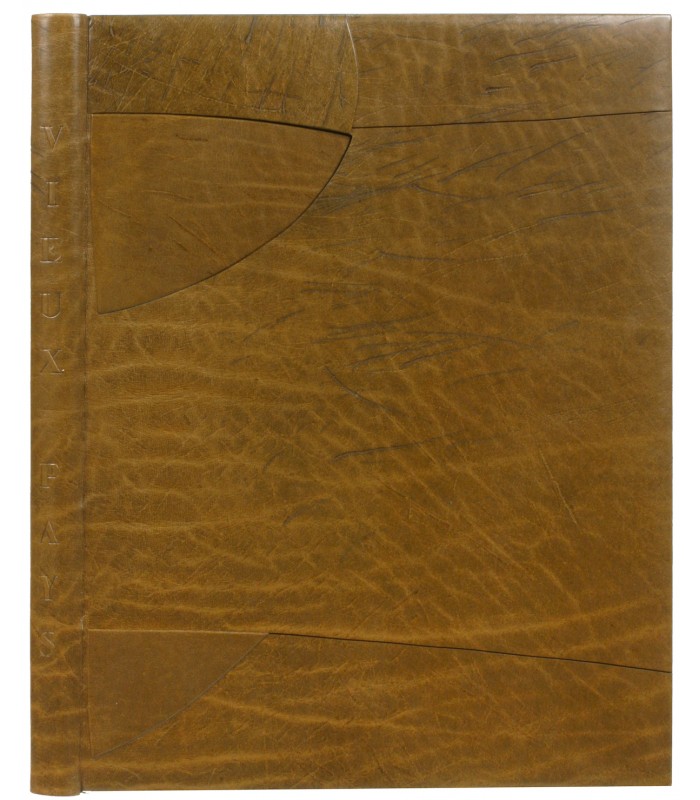 FRENAUD (André). Vieux pays suivi de Campagne. Edition originale. Illustrations par Raoul Ubac. Reliure par Monique Mathieu.