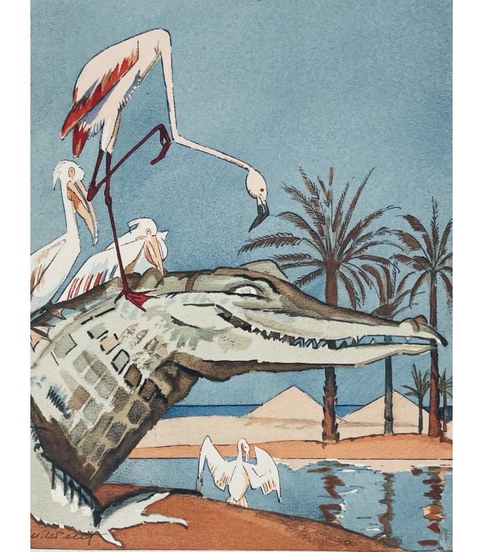 MILLE (Pierre). Douze histoires de bêtes. Illustrations d'Alfred Le Petit. Reliure de René Kieffer