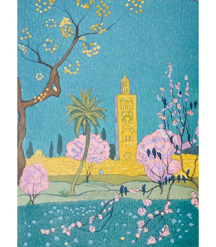 THARAUD (Jérôme et Jean). Marrakech ou les Seigneurs de l'Atlas. Illustrations de Suréda et F.-L. Schmied.