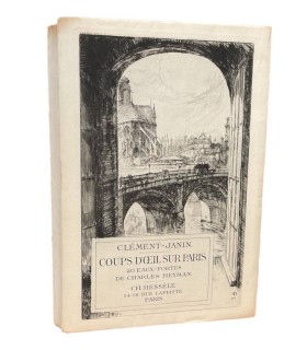 CLEMENT-JANIN. Coups d'œil sur Paris. Illustrations de Charles Heyman.